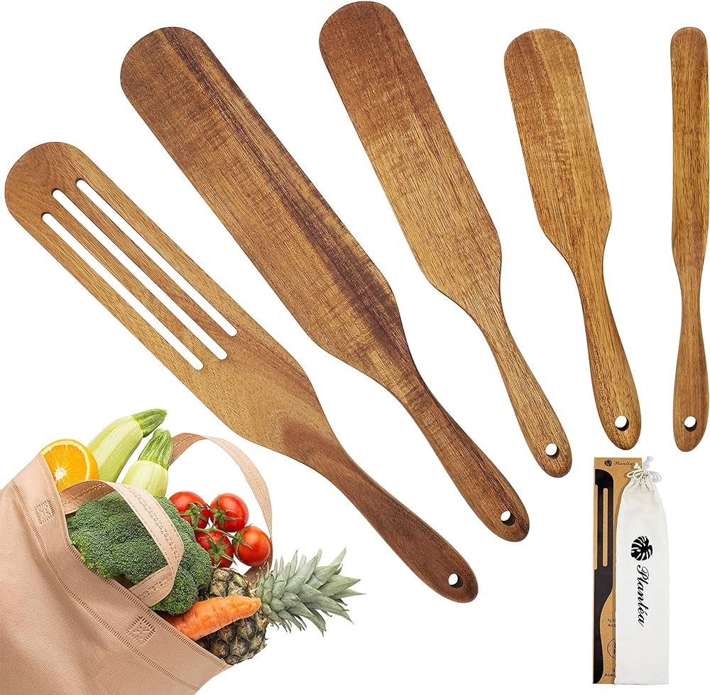 Spurtles Kitchen Tools As Seen On TV, Plantéa Handmade Wooden Spoons for Cooking, Spurtles Kitch... | Amazon (US)