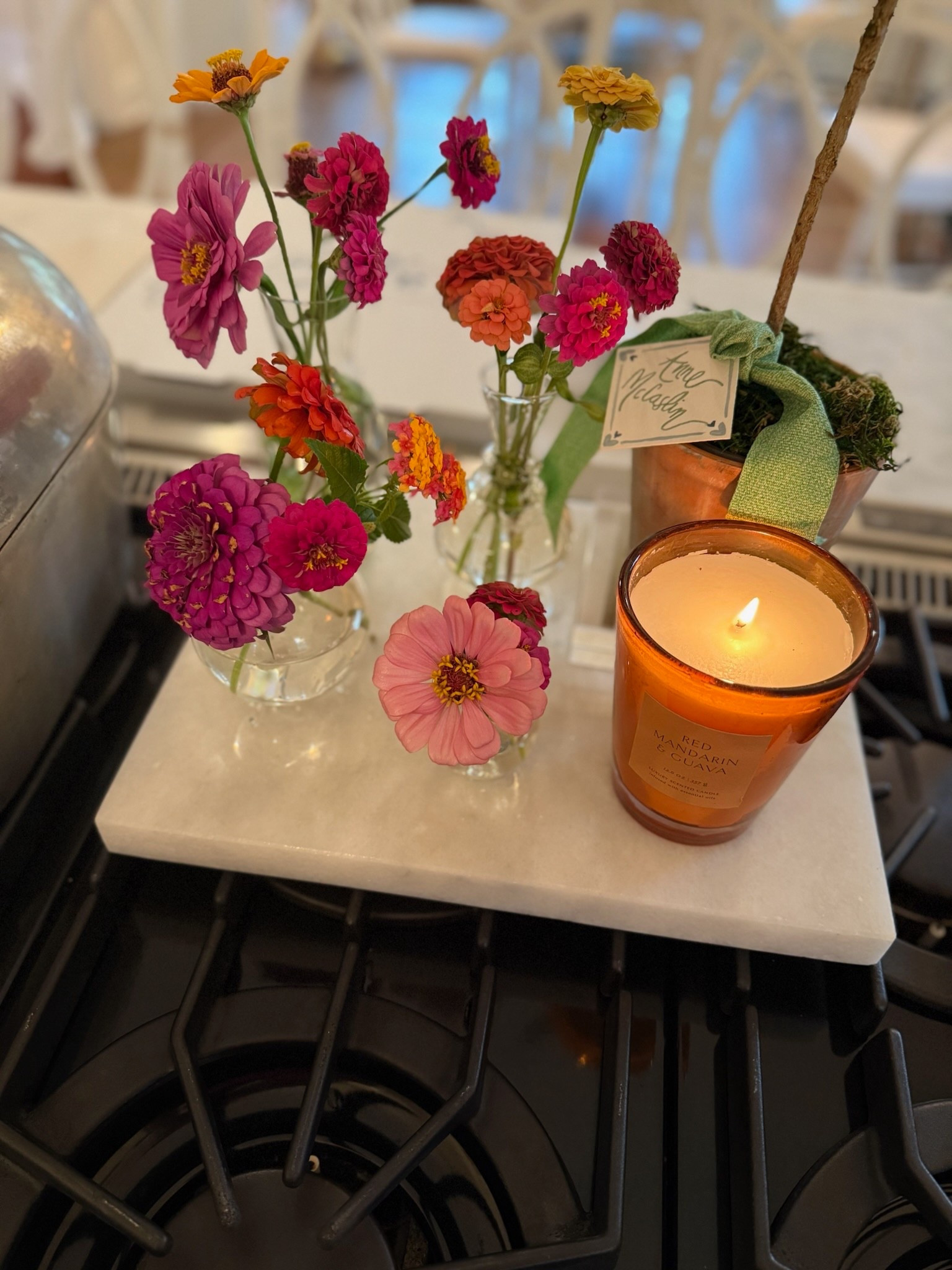 Obsessed with my blooms, these vases, and my target candle!!!!

#LTKSeasonal #LTKHome