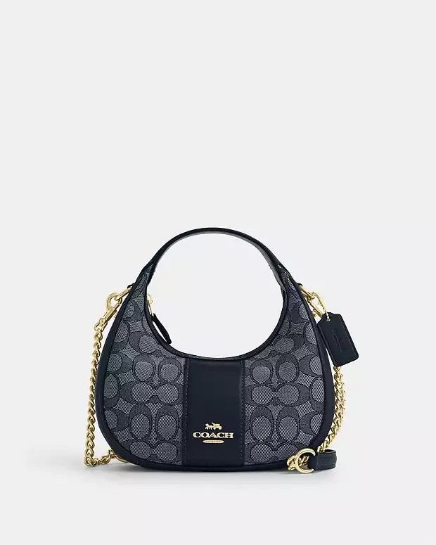 Carmen Mini Crossbody In Signature Jacquard | Coach Outlet US