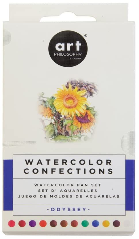 Prima Marketing Confections Odyssey Watercolor Collection, 12 Count (Pack of 1) | Amazon (US)