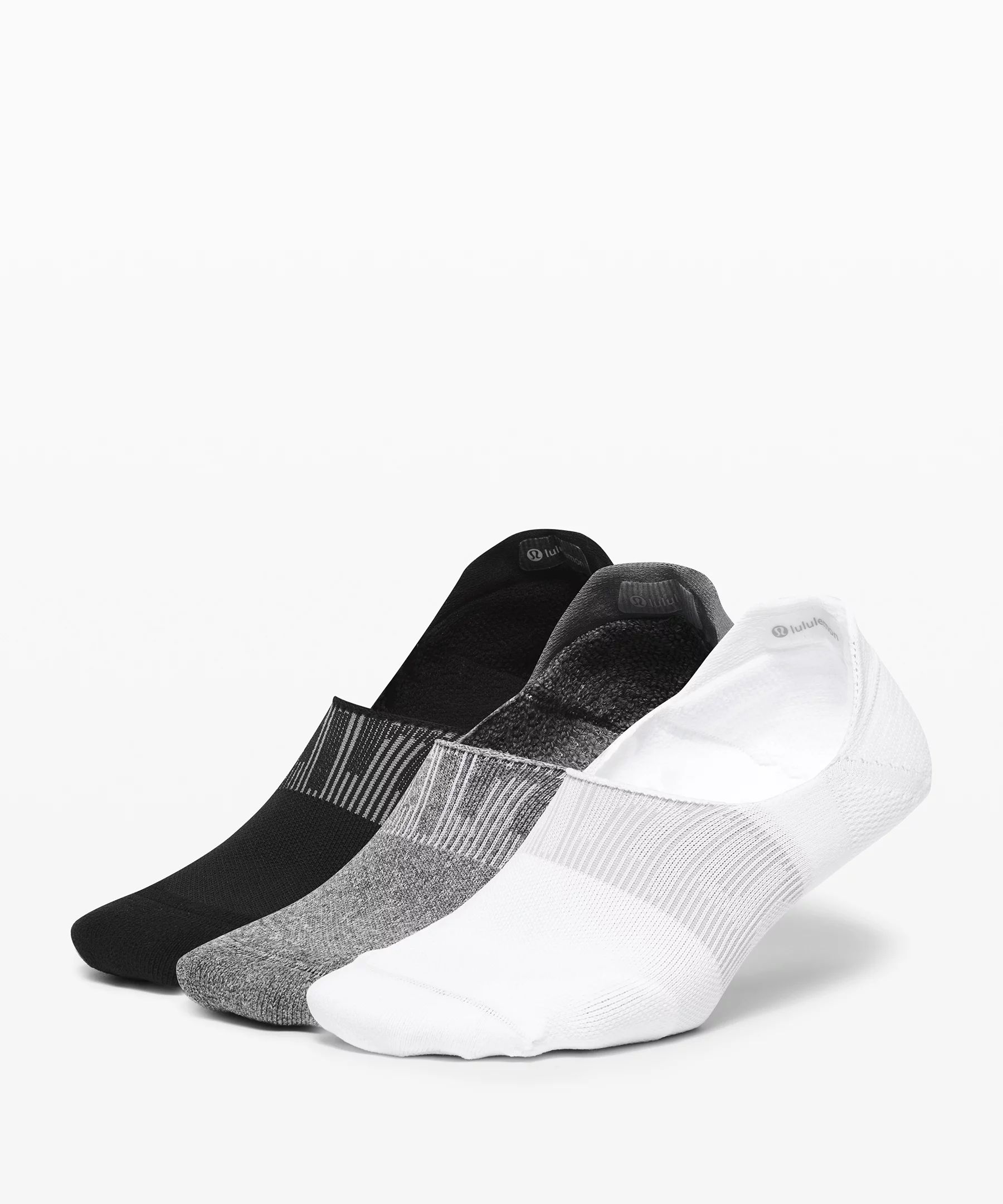 Power Stride No-Show Sock with Active Grip 3 Pack | Lululemon (US)