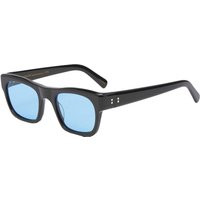Moscot Nudnik Sunglasses in Black/Blue, Size Medium | END. Clothing | End Clothing (US & RoW)