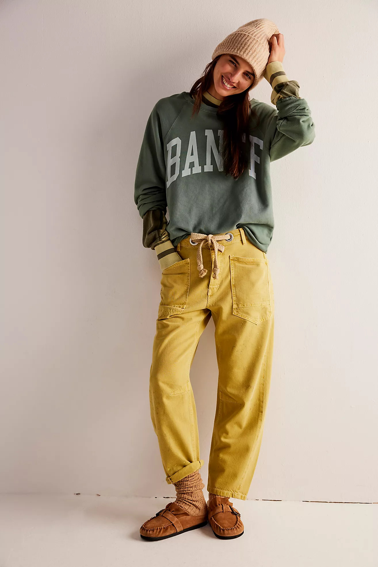 We The Free Moxie Pull-On Barrel Jeans | Free People (Global - UK&FR Excluded)