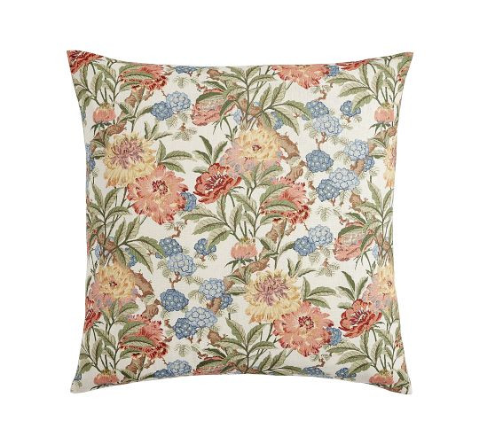 Kravet Garden Floral Ikat Reversible Shams | Pottery Barn (US)