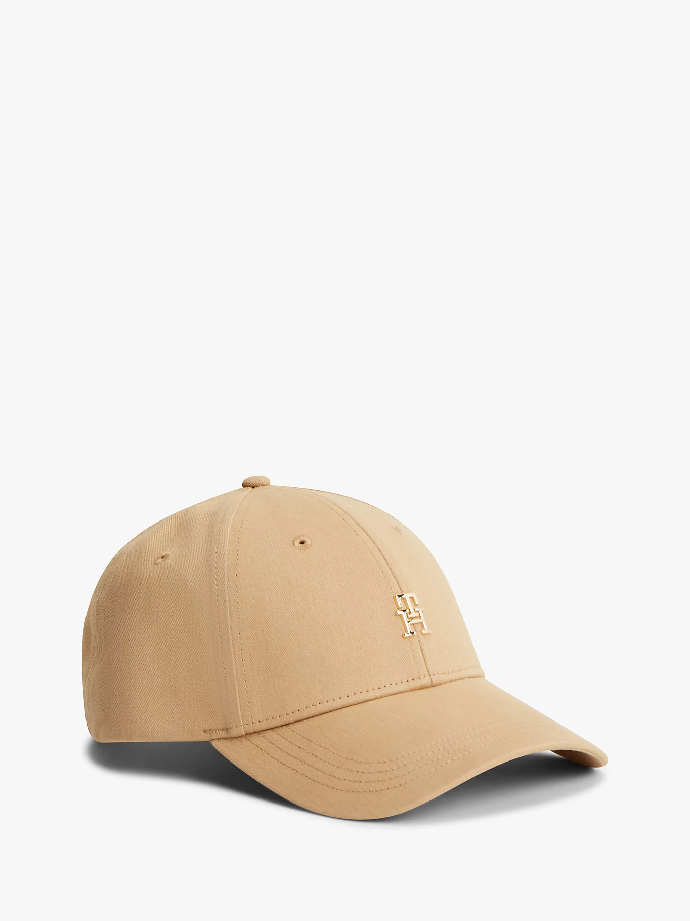 Chic TH Monogram Baseball Cap | Khaki | Tommy Hilfiger | Tommy Hilfiger UK