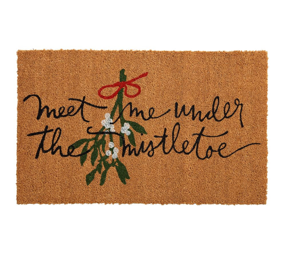 Mistletoe Doormat | Pottery Barn (US)