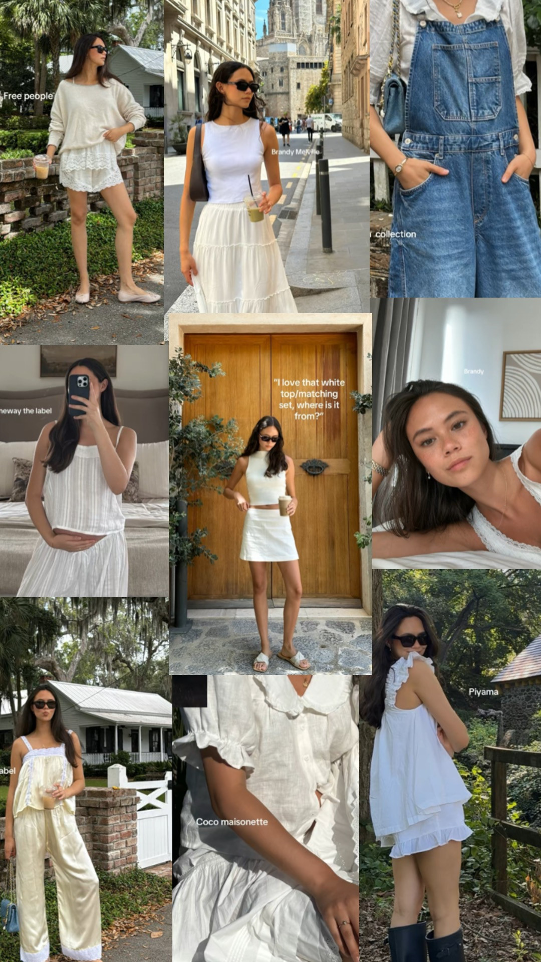 "I love that white top/matching set, where is it from?" 

 #LTKdayinmylife #LTKootd #LTKSeasonal