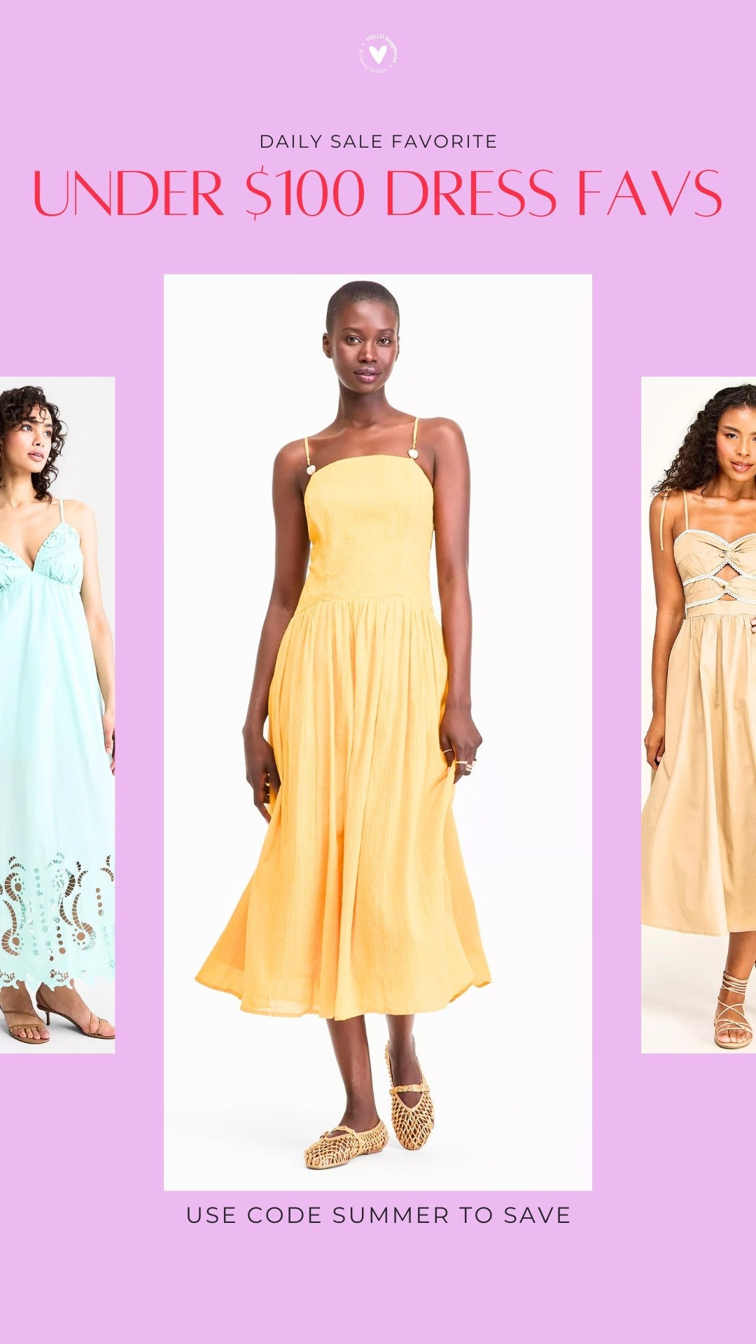 Summer dress finds under $100 ☀️

#LTKootd #LTKSaleAlert #LTKSeasonal
