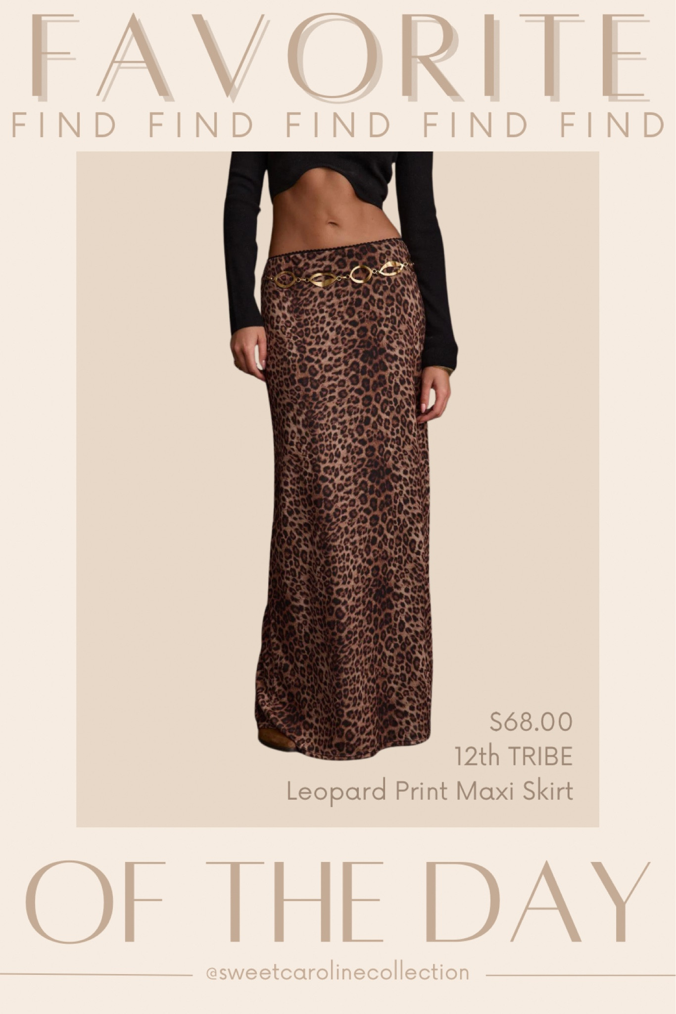Favorite find of the day 🤎🐆

I’m OBSESSED with this Satin Leopard Maxi skirt from 12th Tribe! It’s so chic and fun for Autumn! This is a perfect skirt to wear to date night, work, or brunch with the girls this Fall!

J.crew, waistcoat, vest, aritzia, Target, Revolve, floral dress, rosette dress, purple dress, Peppermayo, strapless dress, vacation dress, linen dress, shell dress, fall style, workwear, denim dress, Petal + pup, matching set, sabo skirt, pink set, beach outfit, summer outfit, linen set, Amazon, Peppermayo, showpo, Dress, revolve, Elliatt, floral dress, rosette dress, Amanda uprichard, romper, Heartloom, free people, ASTR, MISA, cleobella, majorelle, Zimmermann, loveshackfancy, likely, yumi Kim, rails, Bardot, floral dress, wedding guest dress, Rachel Parcell, white dress, bride, wedding, Shopbop, English factory, heels, mules, Steve Madden, Tony Bianco, target, Anthropologie, Rachel parcell, workwear, sweater, dress, mini dress, midi dress, work dress, Tory Burch, neiman Marcus, Shoes, heels, mules, slingbacks, Sam Edelman, Prada, lululemon, shoulder bag, tote, top handle bag, belt bag, jacquemus, DSW, Macys, tuckernuck, lulus, revolve, ASTR, petal and pup, show me your mumu, Nine West, j.crew, coach, Chinese laundry, dolce vita, journee, Bag, purse, coach, bow, shoulder bag, accessories, coachtopia, love, new arrival, best seller, must have, most wanted, designer, loeffler Randall, dsw, musinsa, Amazon, dupe, radley London, affordable, under 300, under 200, under 100, sale, gift idea, gift guide, spring style, summer fashion, shoes, classy, sweet Caroline collection

#LTKfindsunder100 #LTKtravel

#LTKFindsUnder100 #LTKStyleTip #LTKSeasonal