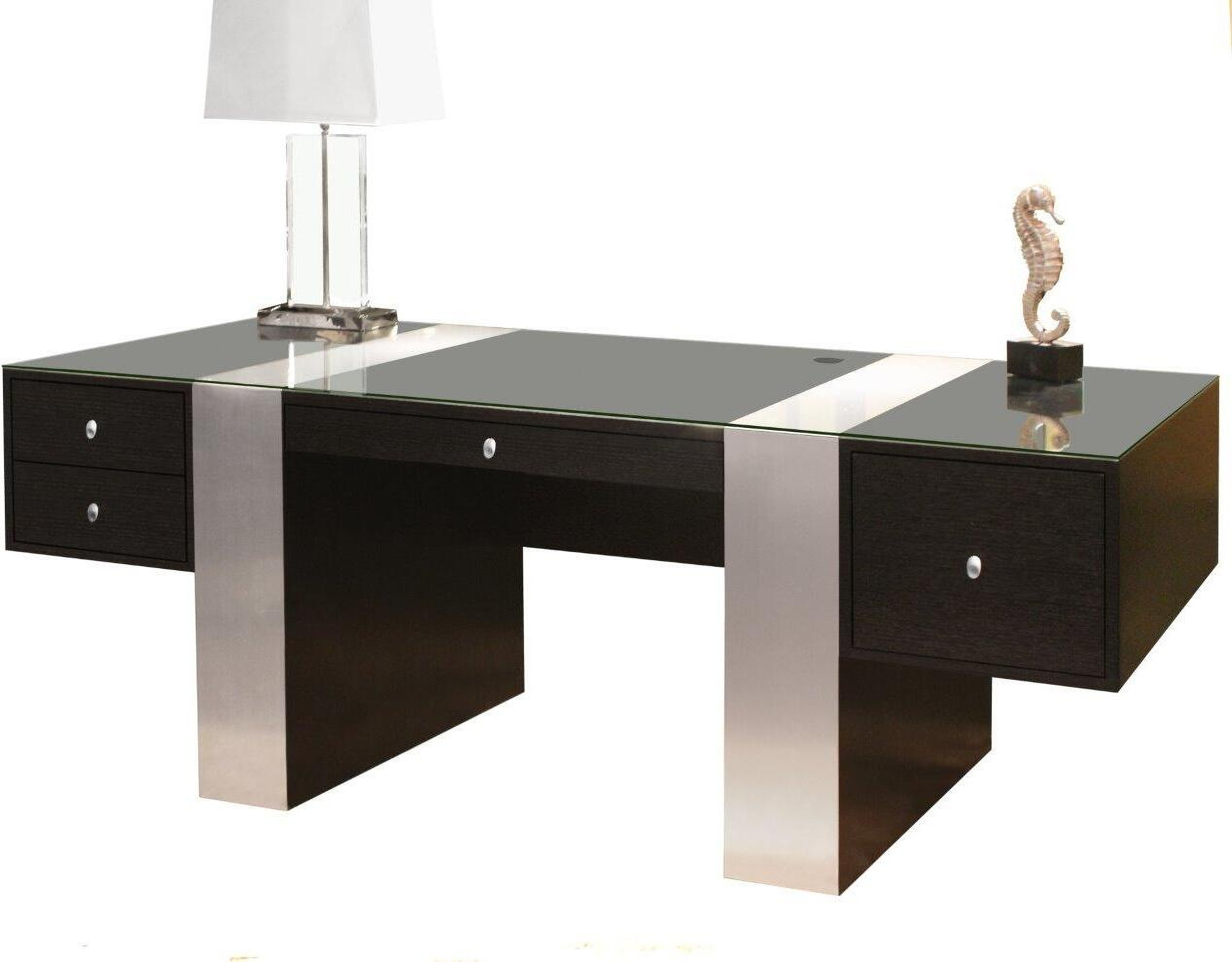 Nero Wenge Desk | 1stopbedrooms