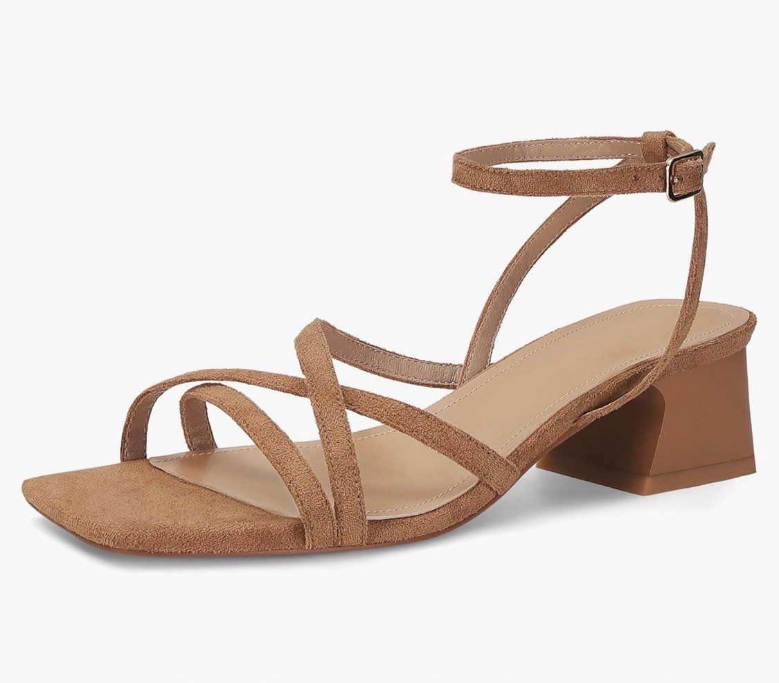 These strappy low heeled sandals are perfect for a more dressy casual style!!

#LTKgrwm #LTKdayinmylife