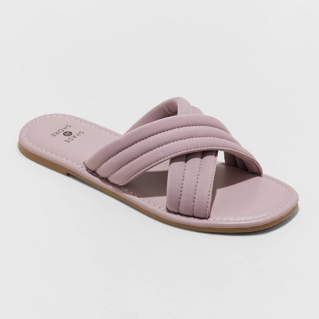 Women's Maxie Crossband Slide Sandals - Shade & Shore™ | Target