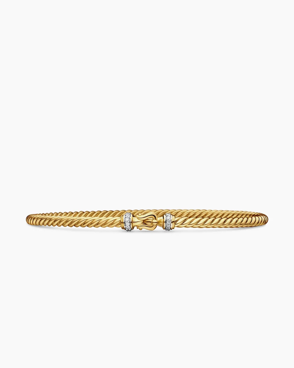 Buckle Classic Cable Bracelet | David Yurman