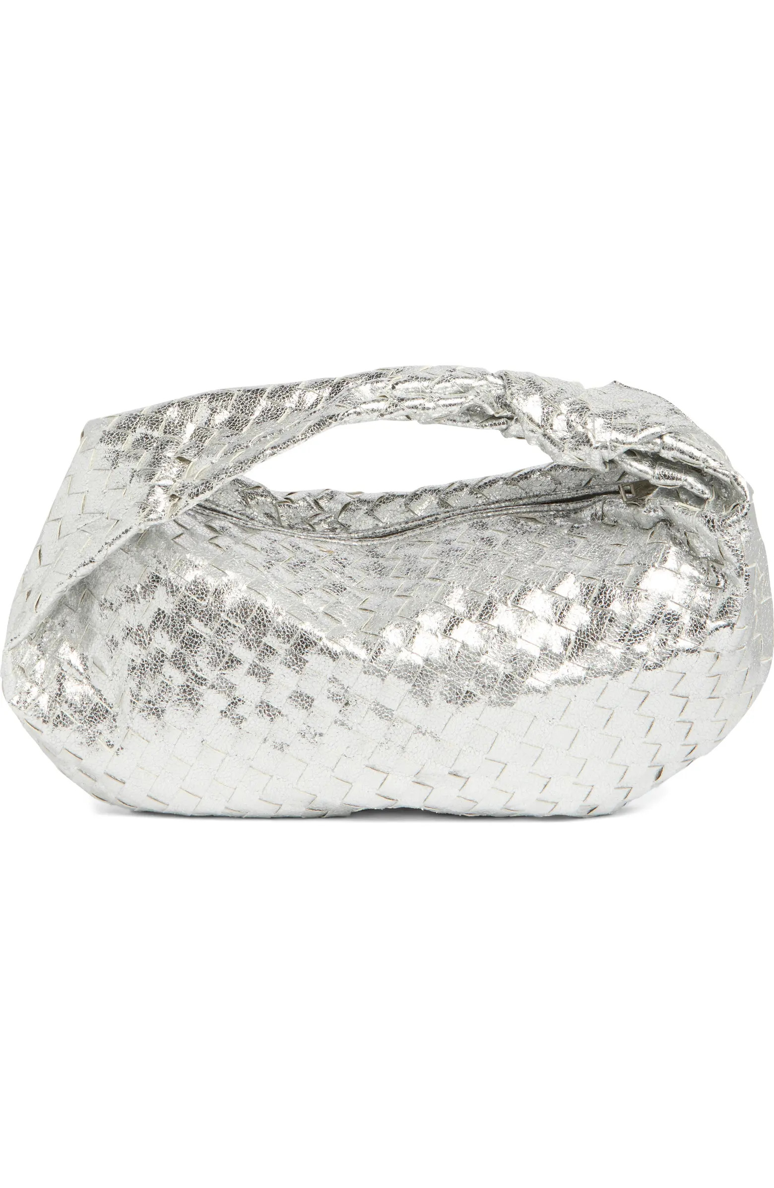 URBAN EXPRESSIONS HANDBAGS Woven Metallic Hobo Bag | Nordstromrack | Nordstrom Rack
