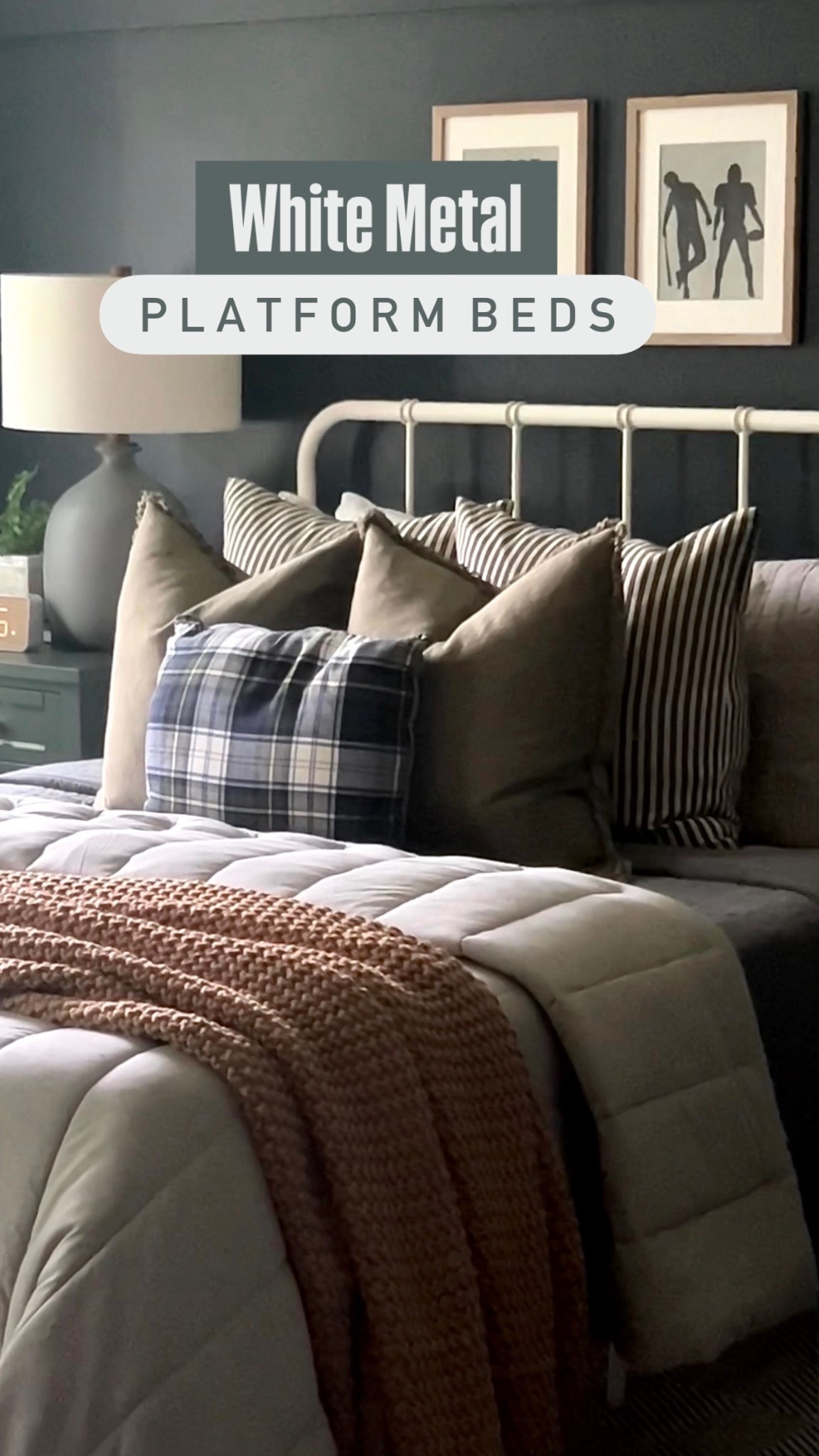 White Metal platform beds | Wayfair finds | boys bedroom decor | teen boy bedroom | little boy bedroom 

#LTKHome #LTKSaleAlert #LTKKids