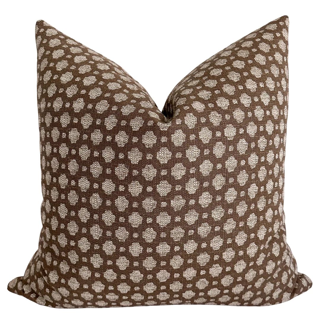 Earth Brown Pillow Cover | Hackner Home (US)