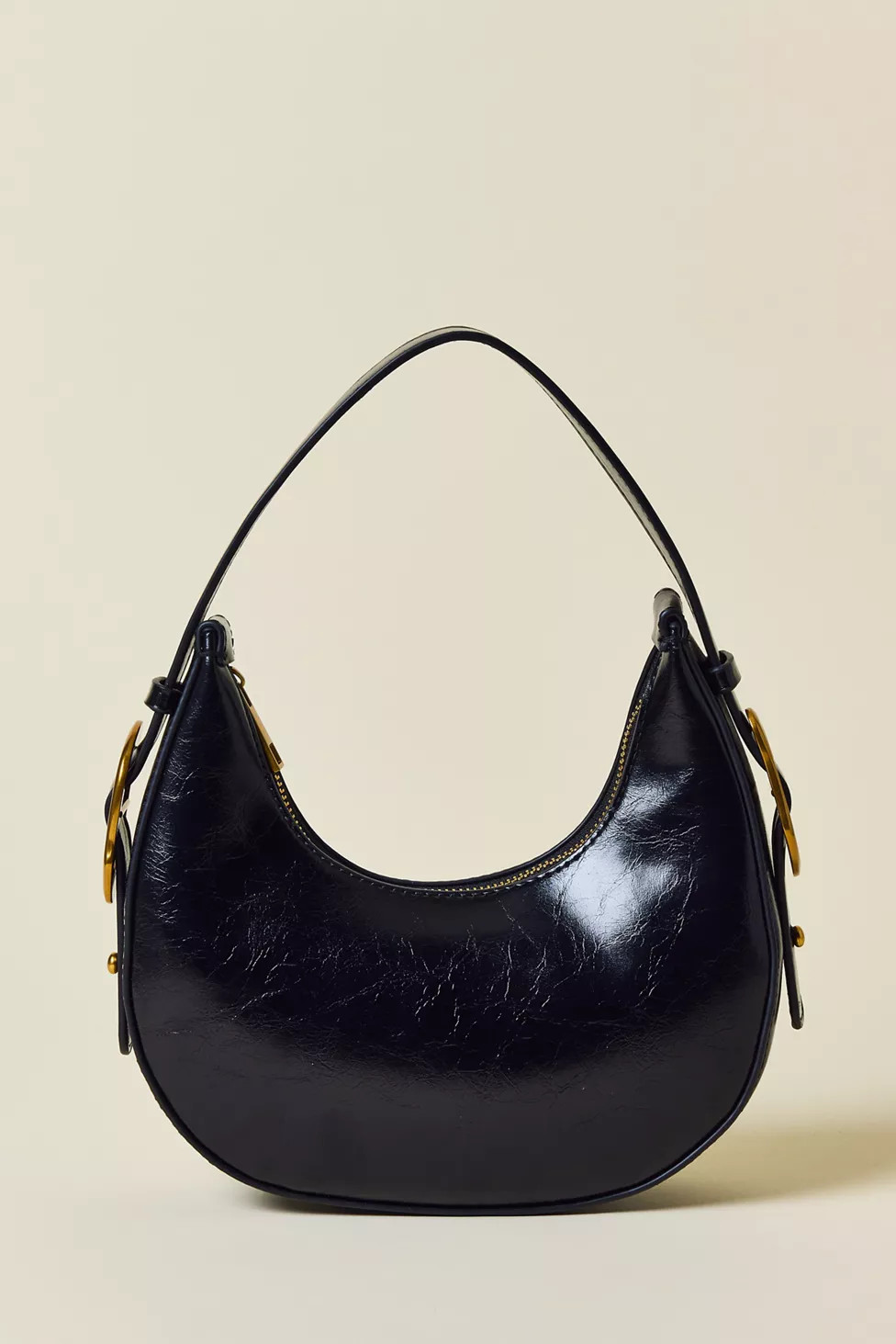 UO Ella Buckled Crescent Shoulder Bag | Urban Outfitters (US and RoW)