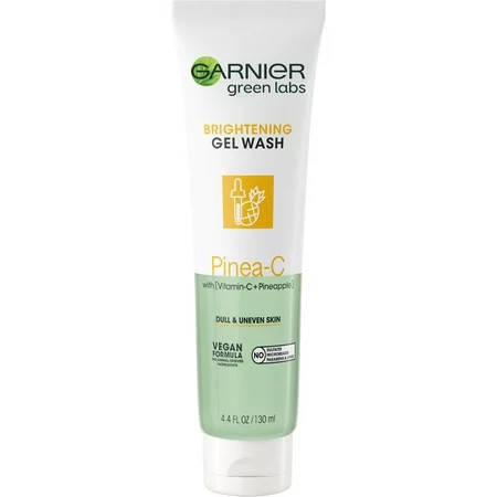 Garnier Green Labs Pinea-C Brightening Gel Washable Cleanser 4.4 fl. oz. (Pack of 3) | Walmart (US)