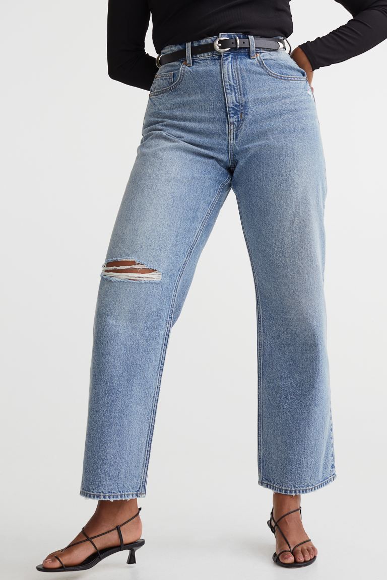 Loose Straight High Jeans | H&M (US + CA)