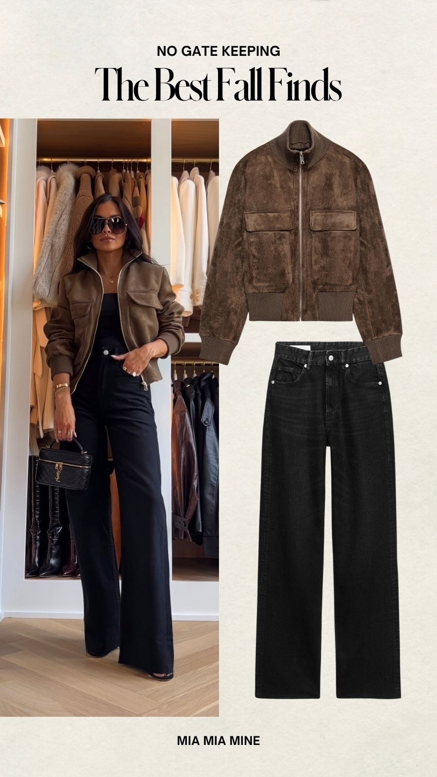 The Zara black jeans that are so flattering and look like my $240 Citizens jeans!
Wearing a 25/0 in Zara and a 23 in Citizens
Zara viral suede jacket wearing an XS
Fall outfit idea, best mom jeans, viral jeans