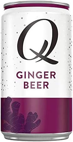 Q Mixers Premium Ginger Beer: Real Ingredients & Less Sweet, 7.5 Fl oz per can, 24 Cans | Amazon (US)