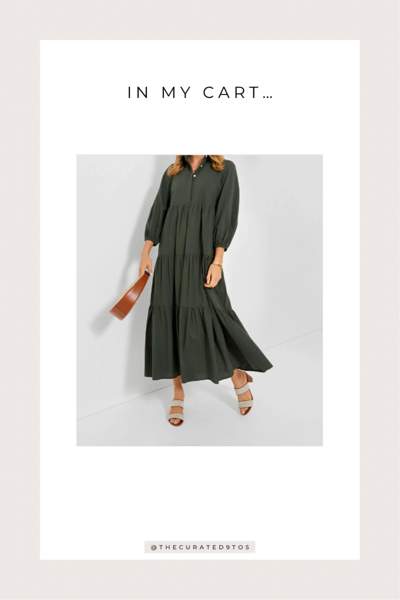 IN MY CART…this flowy, figure flatting dress that can be dressed up and down.

#LTKMidsize #LTKSeasonal #LTKStyleTip