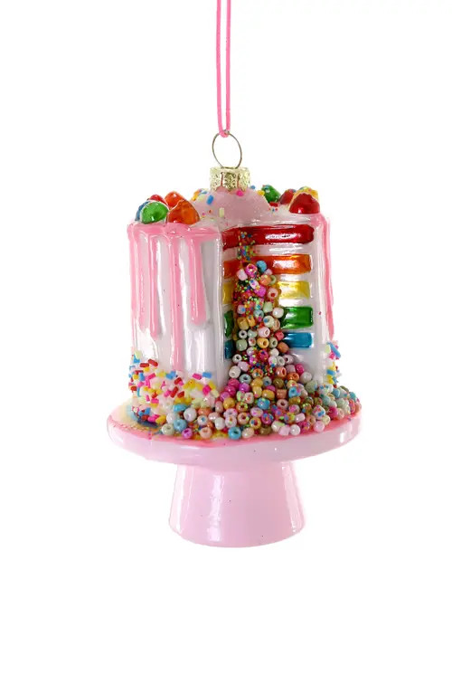 Cody Foster & Co. Cody Foster Rainbow Explosion Cake Ornament in Rainbow Multi at Nordstrom | Nordstrom