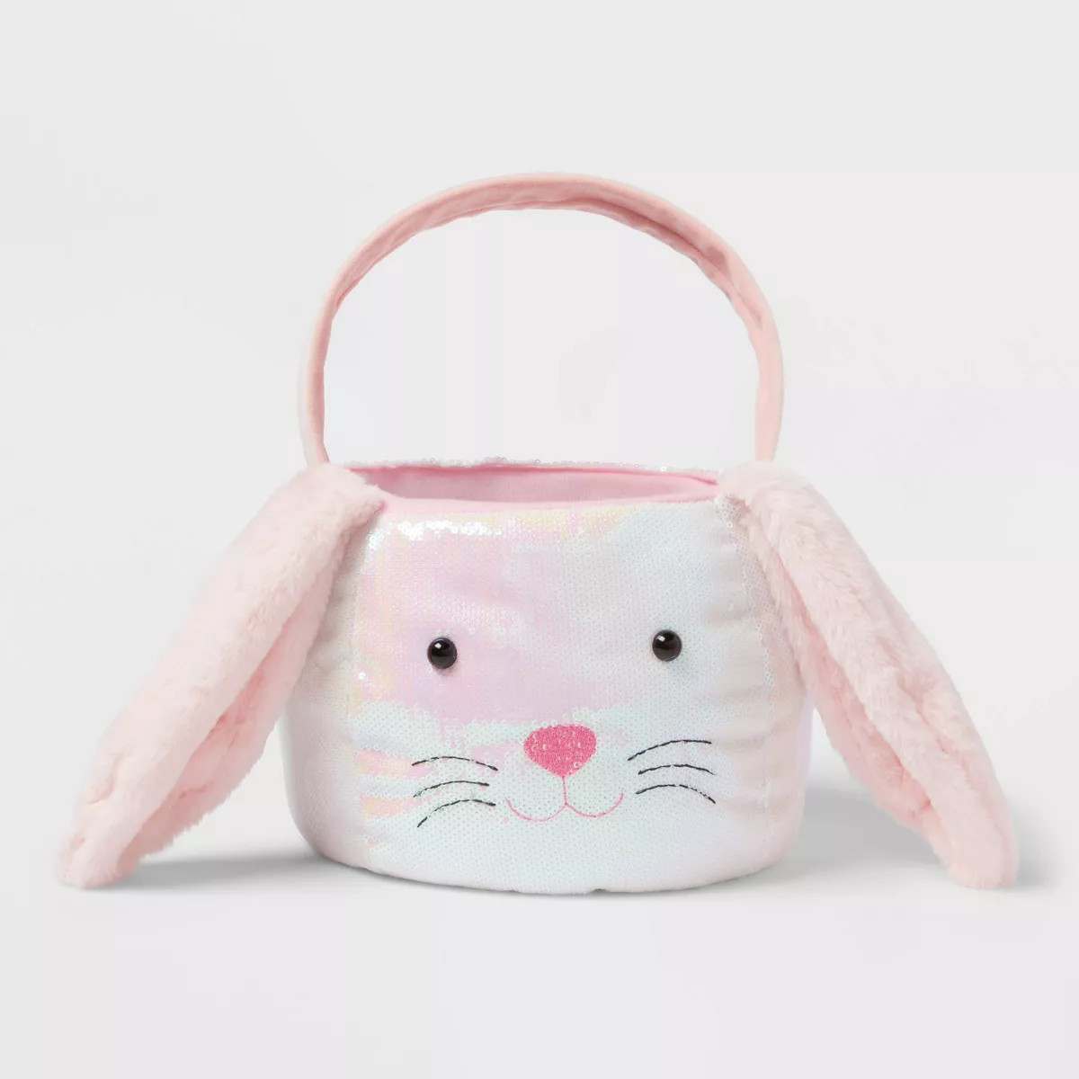 Round Sequins Shark Easter Basket Iridescent - Spritz™ | Target