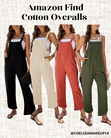 Amazon Find // Cotton Overalls // Sale 
