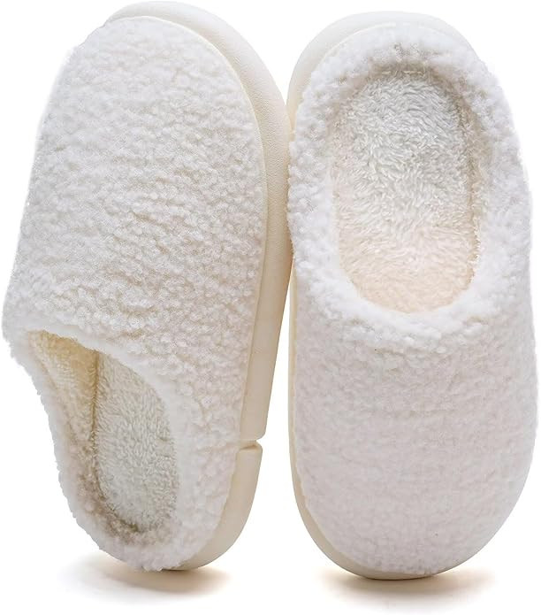 WateLves Women's Pillow Warm Memory Foam Slippers Comfortable Cute House Shoes Lightweight Fuzzy ... | Amazon (US)