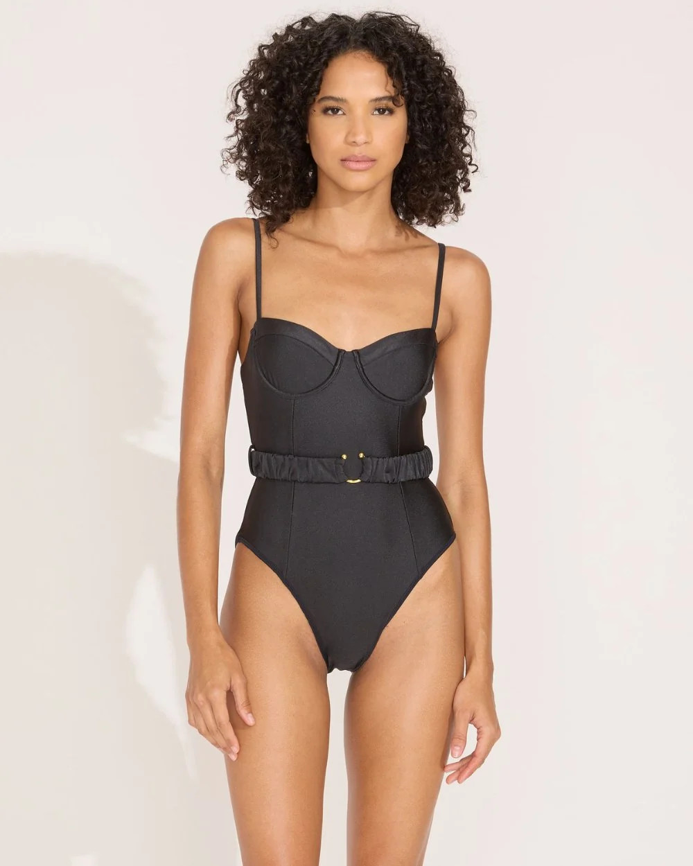 The Spencer One Piece in Blackout | Solid & Striped