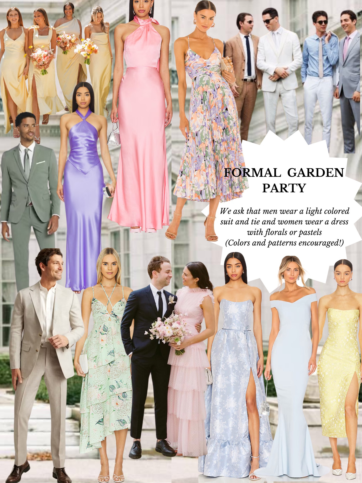 Formal Garden Party dress code for wedding guests 

#LTKSeasonal #LTKStyleTip #LTKWedding