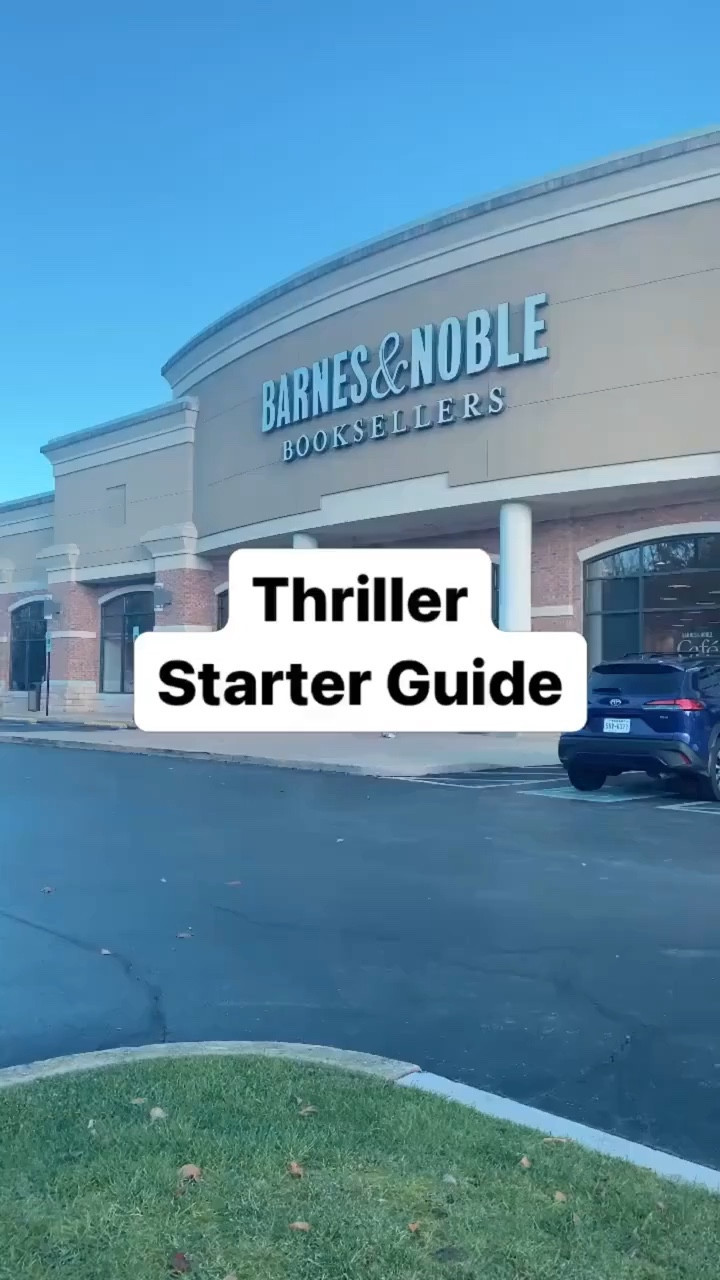 THRILLER BOOK STARTER GUIDE
(links to Amazon)
#thrillerbooks #barnesandnoble #books

#LTKFindsUnder50 #LTKCyberWeek #LTKGiftGuide