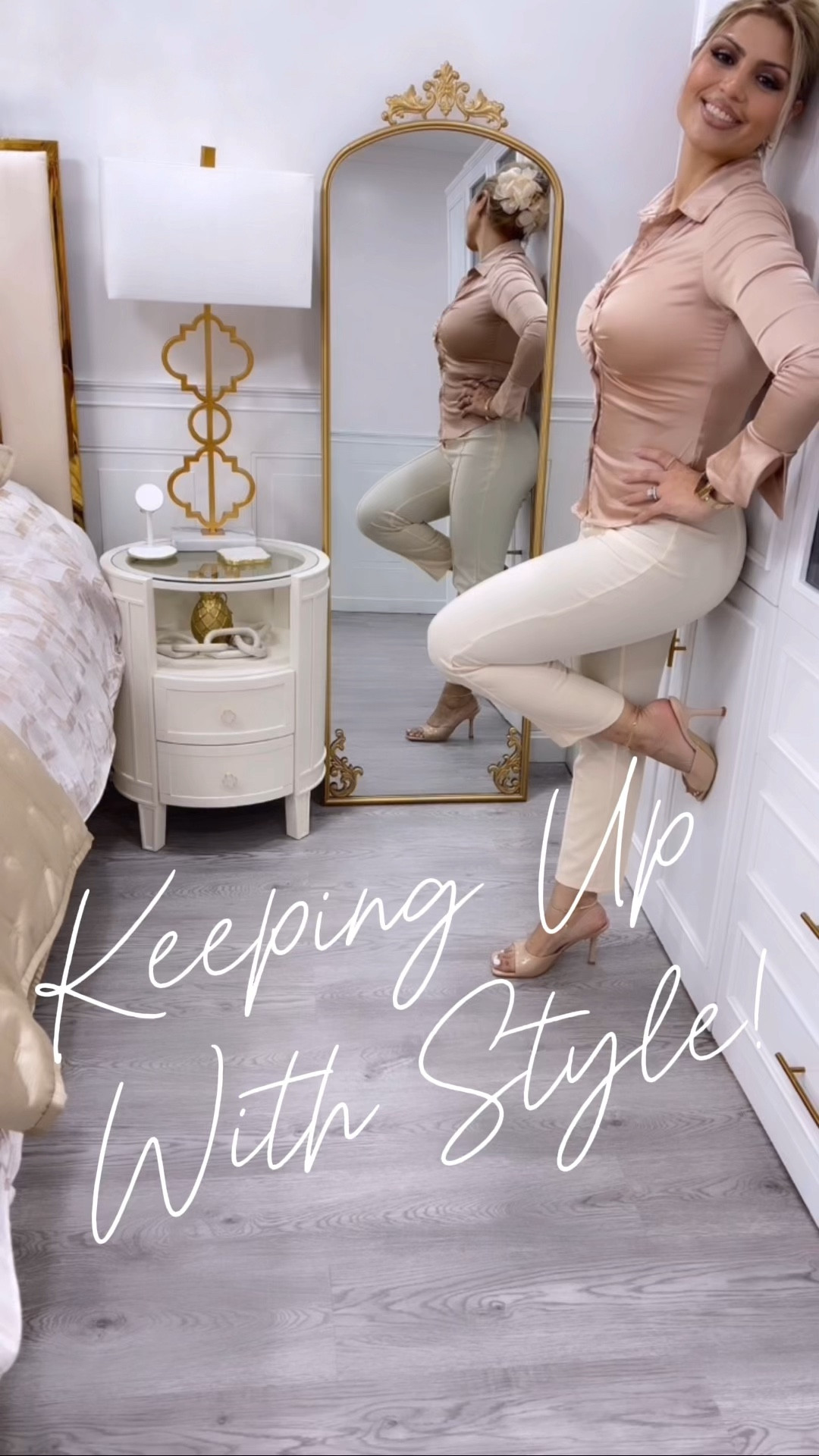 Bougie on a Budget (OOTD) top size S, bottom size S or 27, heels size 8.5

#LTKFindsUnder50 #LTKStyleTip #LTKVideo