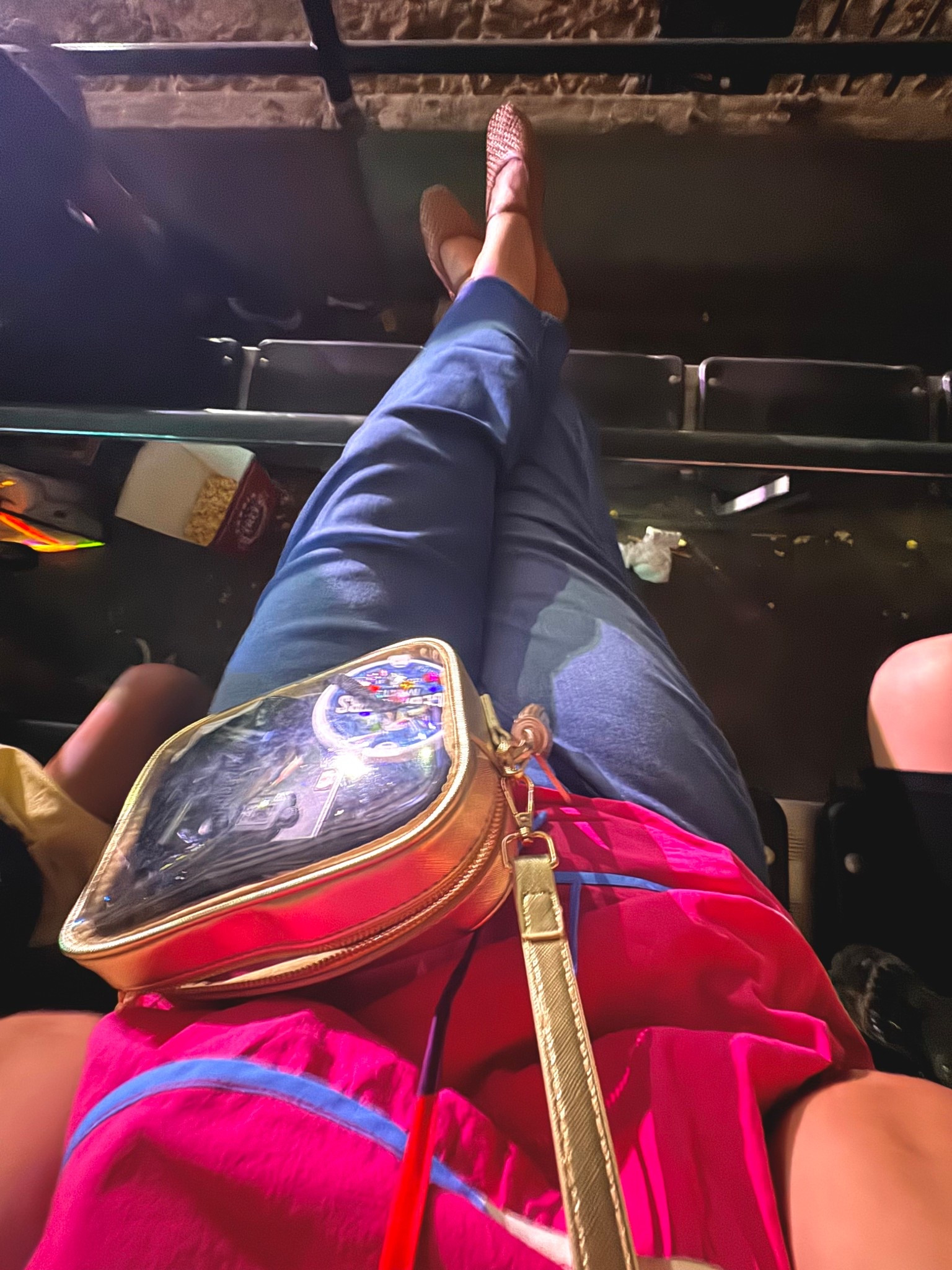 Another Saturday with a clear purse but this one wasn’t in Tiger Stadium 😛 love these shoes- mine are sold out Steve Maddens but I found a great option! And this blouse is a shockingly great quality! 