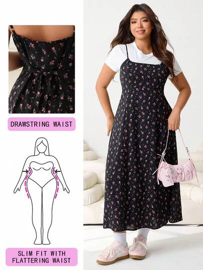 Solflare 2026 Spring/Summer New Casual Everyday Dress, Suitable For Outings, Parties, Dates, Birt... | SHEIN