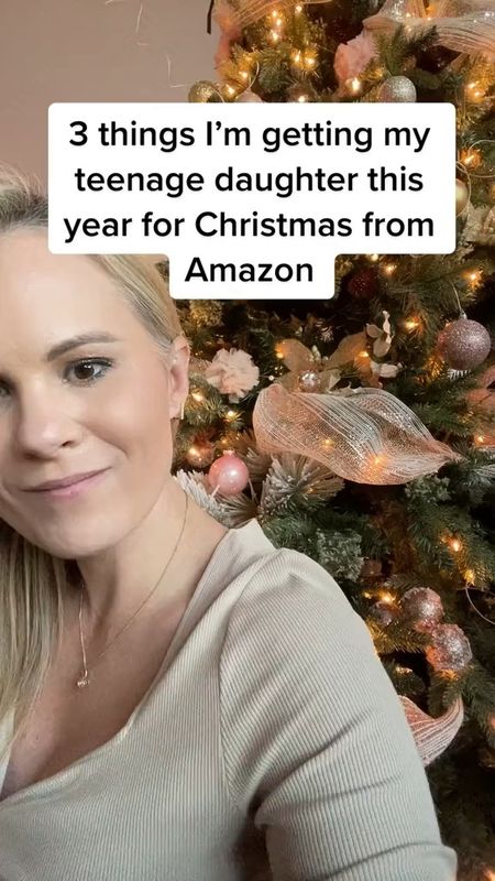 3 things I bought my teenage daughter from amazon for Christmas - cozy pjs, laneige lip products and cropped puffer vest 

#LTKSeasonal #LTKHoliday #LTKGiftGuide