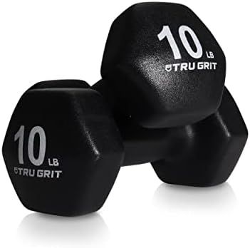 Neoprene Coated Hex Shaped Dumbbell Hand Weight For Home Gym Exercise Sizes 2, 3, 5, 6, 8, 10, 15 LB | Amazon (US)
