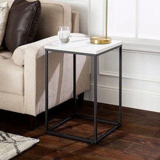 Middlebrook Geller Square Modern Side Table | Bed Bath & Beyond