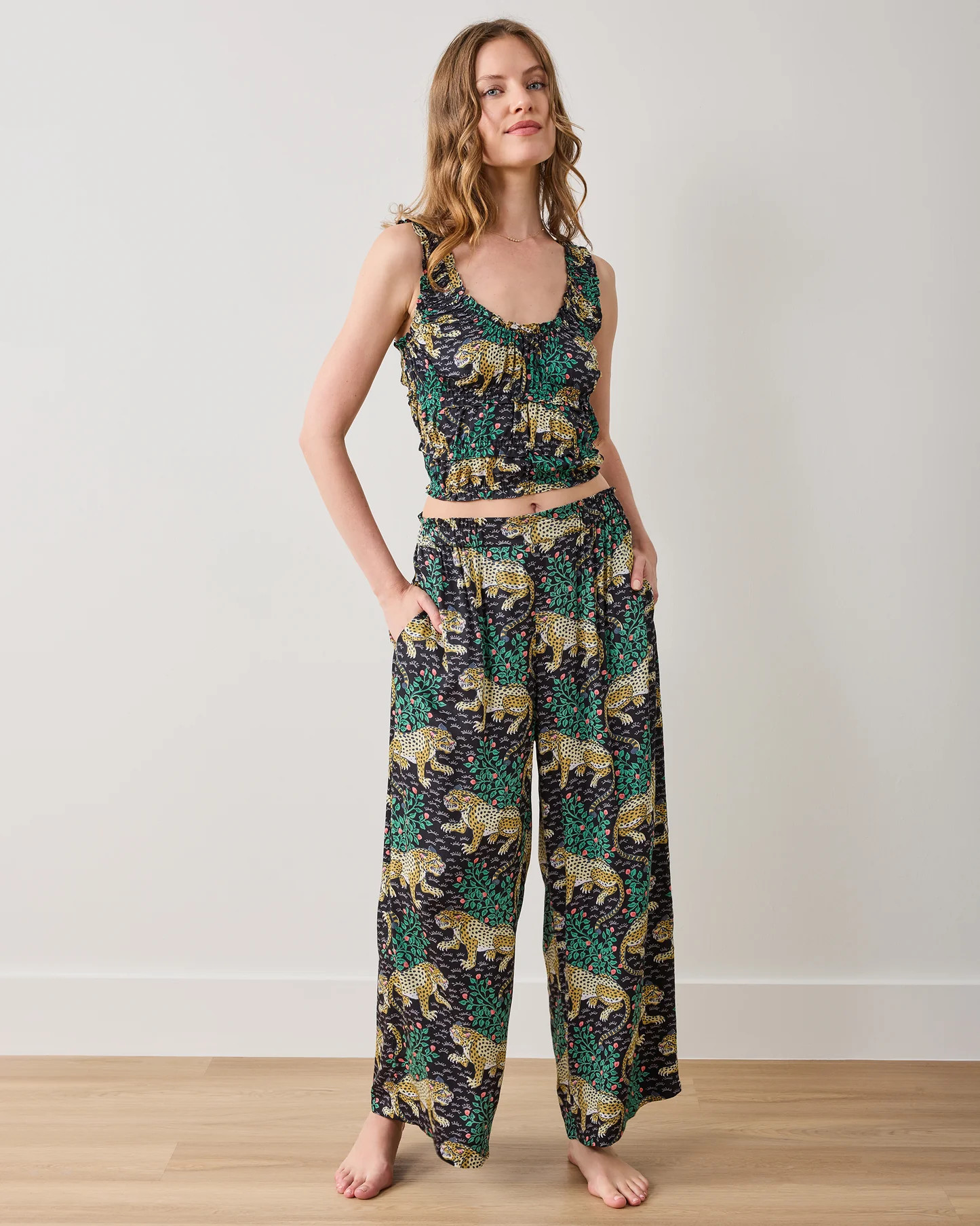 Bagheera - Eco Satin Sadie Set - Ink | Printfresh