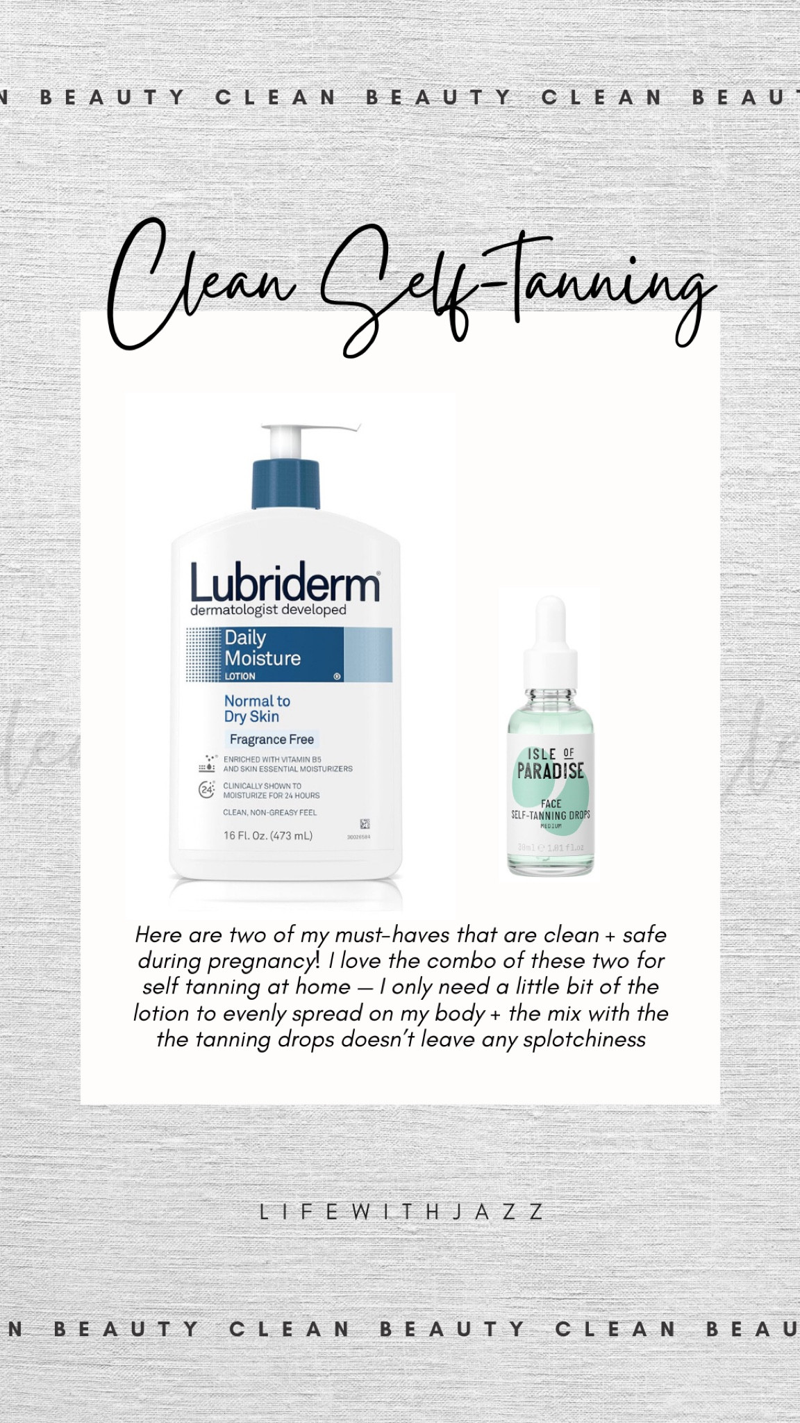 My favorite clean self-tanning combo ✨

Self tanning / body lotion / clean skincare / body care / isle of paradise / target / sephora 

#LTKBeauty #LTKFindsUnder50