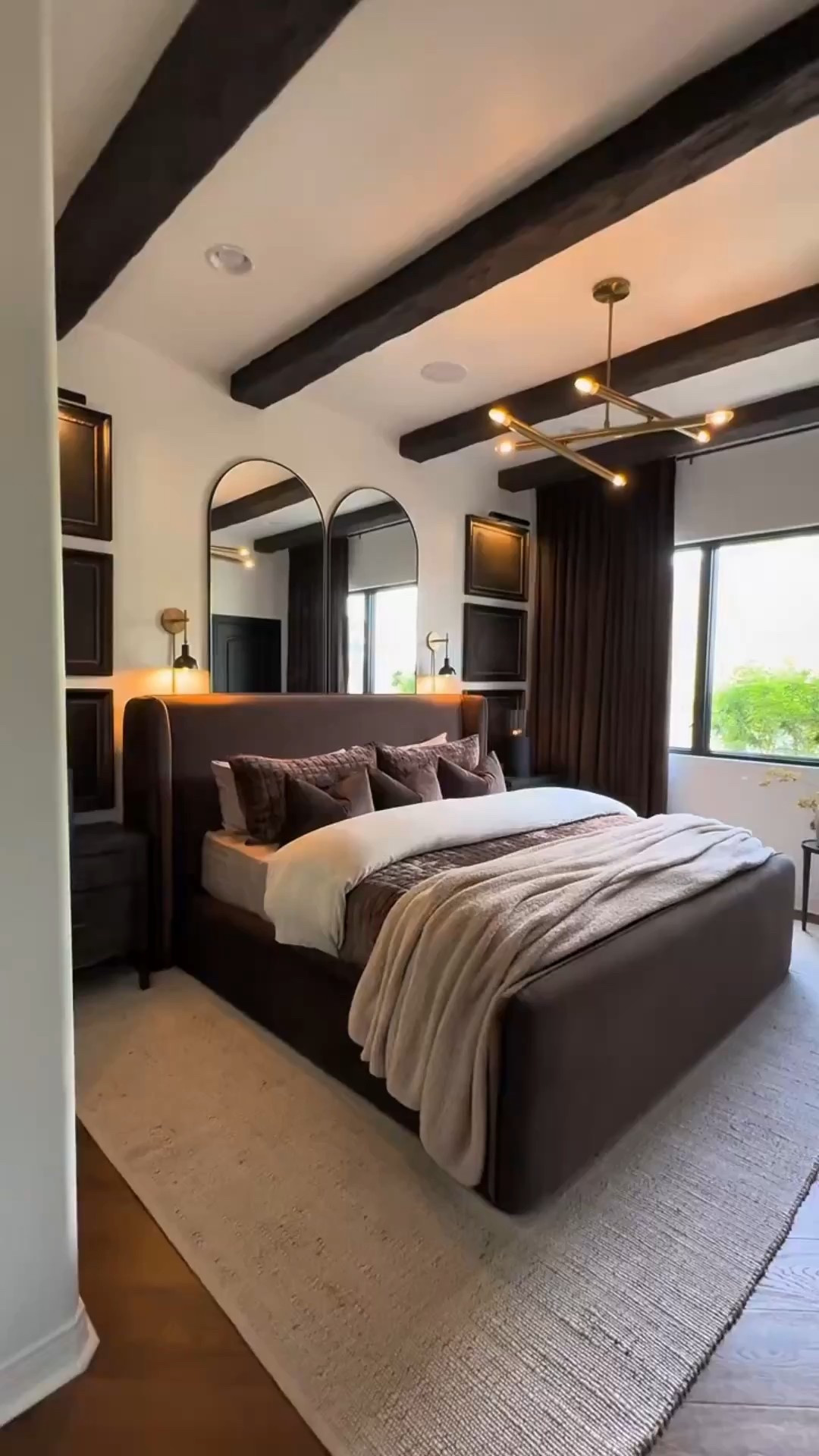 Moody, warm, and budget‑friendly bedroom decor that feels effortlessly luxe. 🤎 This dark chocolate bedding adds rich, cozy vibes and creates a high‑end look without the high‑end price. I’m loving how these deep tones make the whole space feel elevated and inviting. 🍂


#amazonfinds #moodyaesthetic #modernhomedecor #cozyvibes #darkdecor #warmmoderndecor


#LTKvlog #LTKdayinmylife #LTKHome