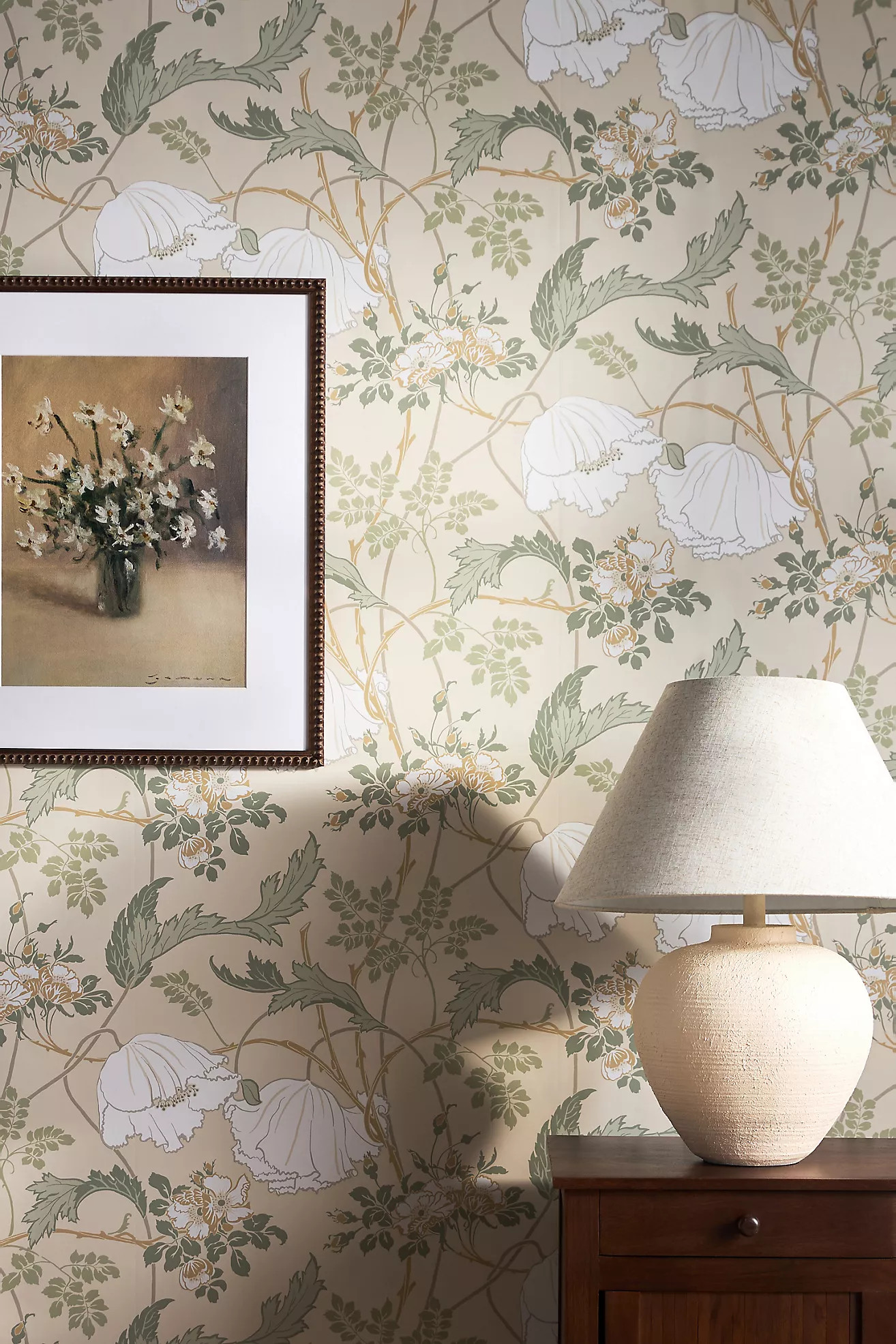 Magnolia Home Gwendolyn Peel-and-Stick Wallpaper | Anthropologie (US)