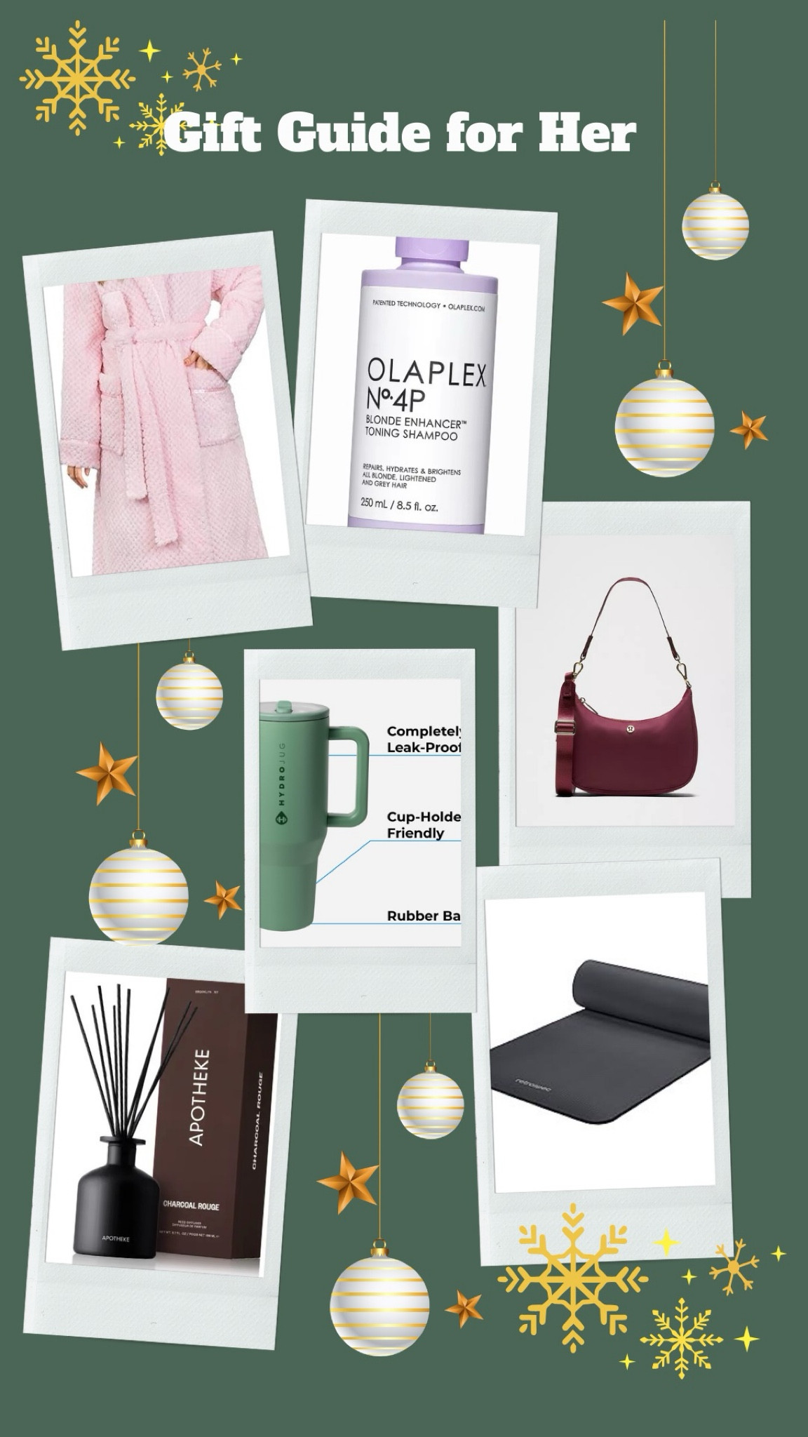 Gifts for Her she’ll use all year!🎄

#LTKGiftGuide #LTKTravel #LTKHome