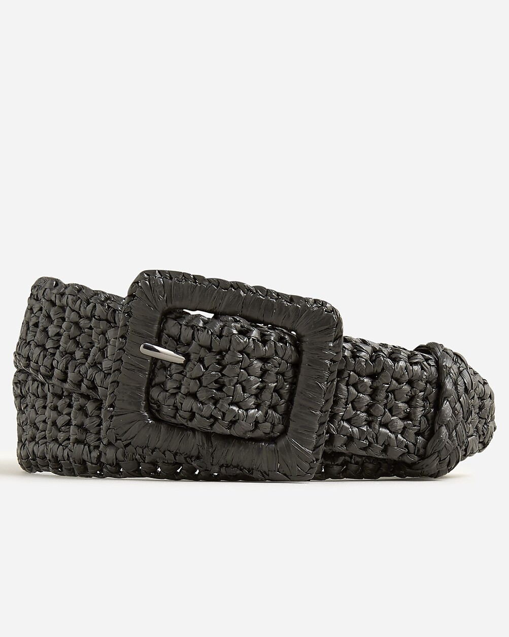 Woven square buckle belt | J. Crew US