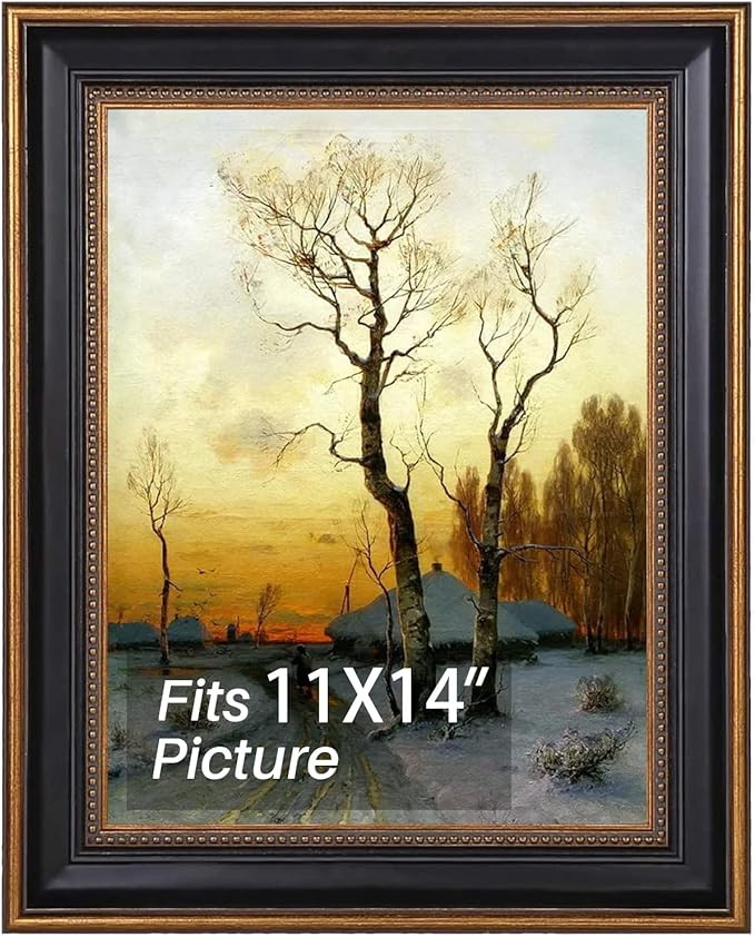 Space Art Deco, 11x14 Frames Without Mat for Vintage Wall Mounting Art Frames High Definition Gla... | Amazon (US)