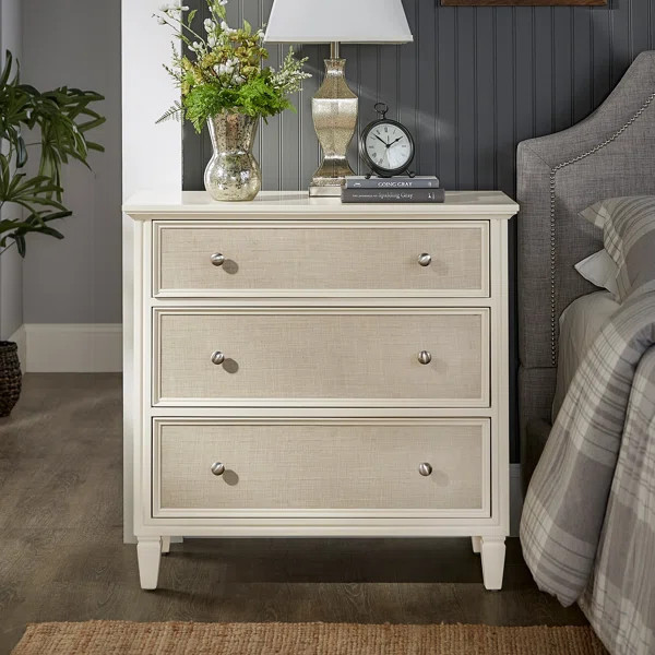 Monica 3 Drawer 39" W Chest | Wayfair North America