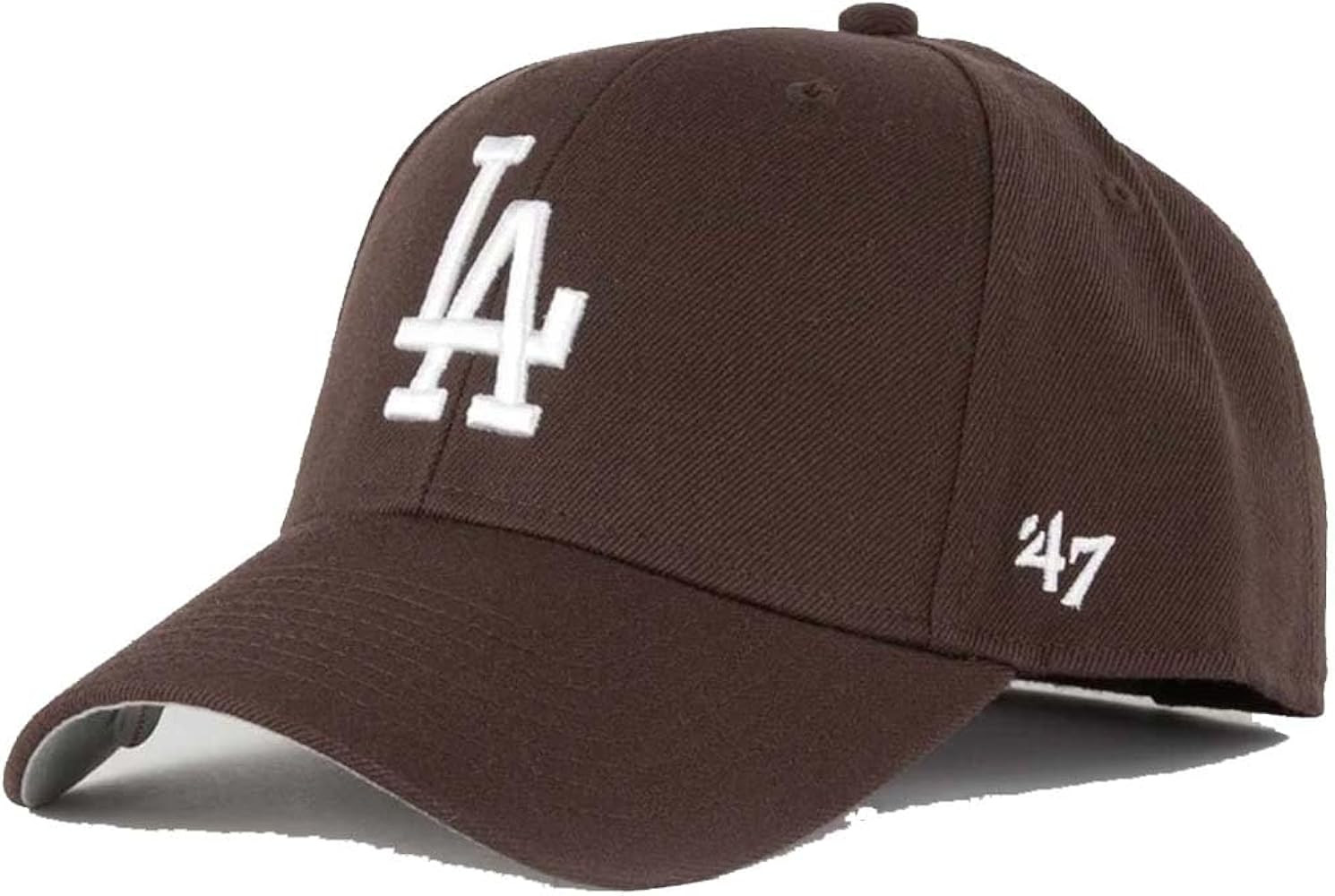 47 Los Angeles Dodgers Brown MVP Velcro Strap, Adjustable Fit Hat Cap | Amazon (US)