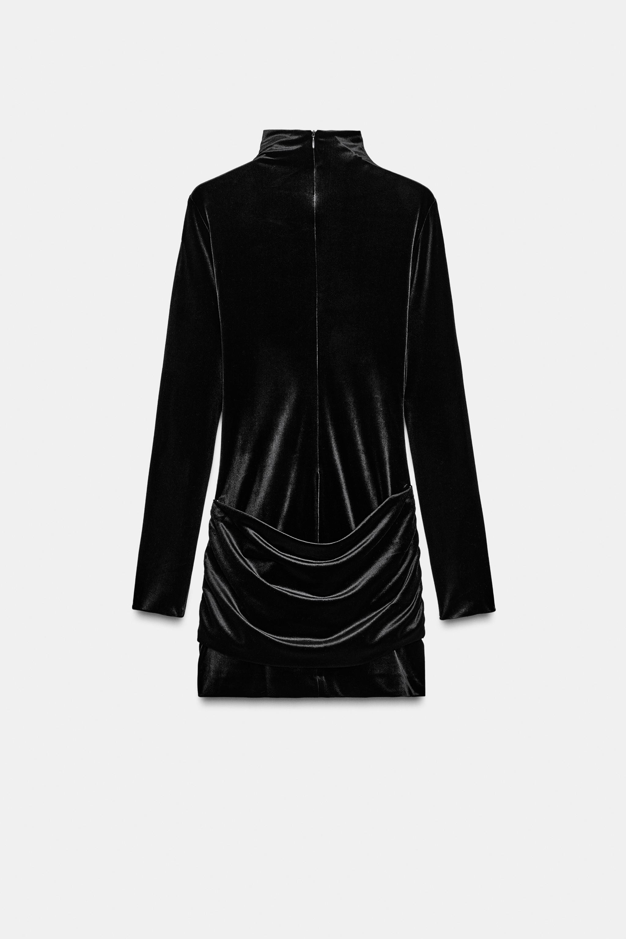 SHORT DRESS WITH SASH | Zara UK