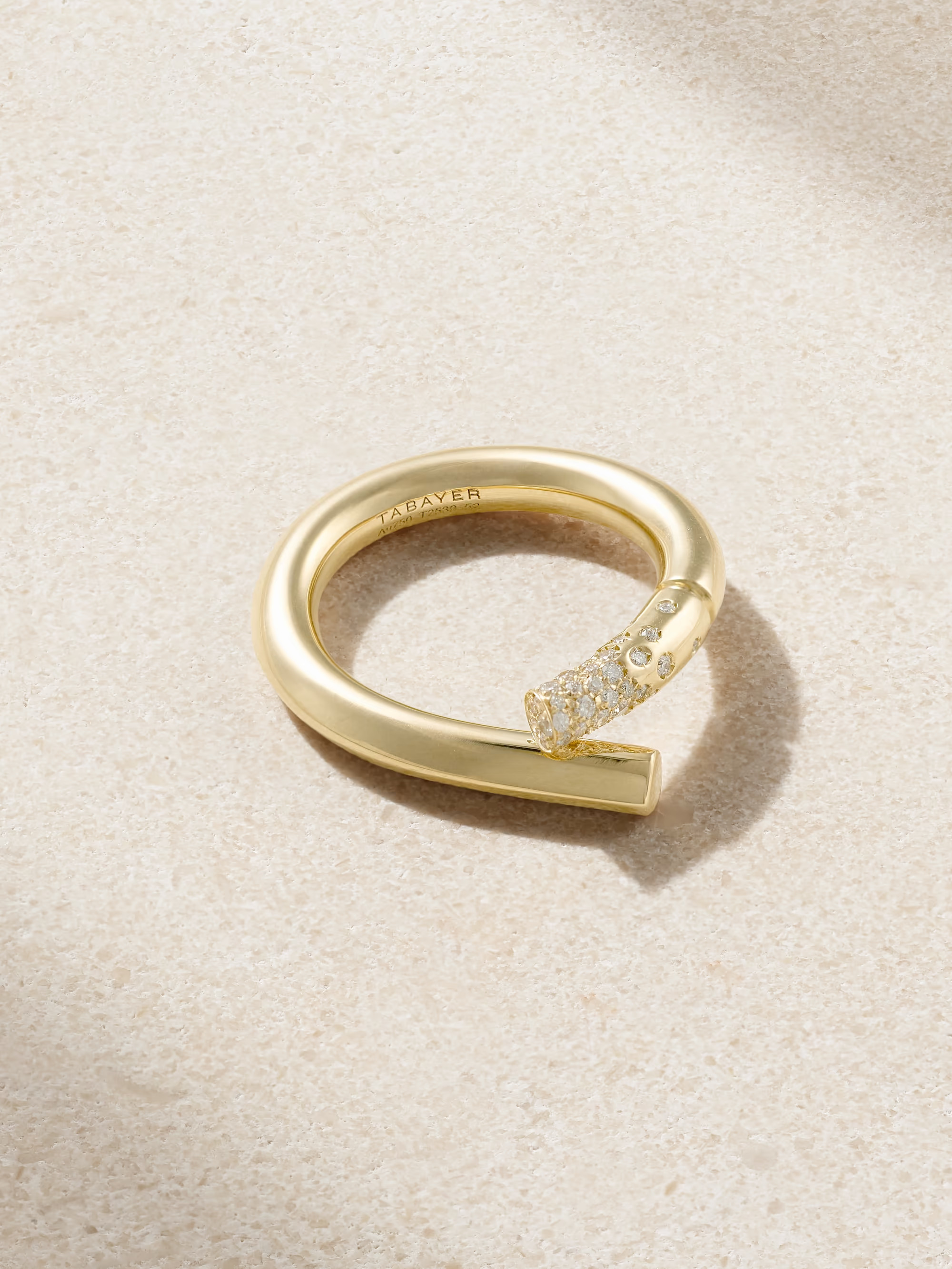 Oera 18-karat gold diamond ring | NET-A-PORTER (US)